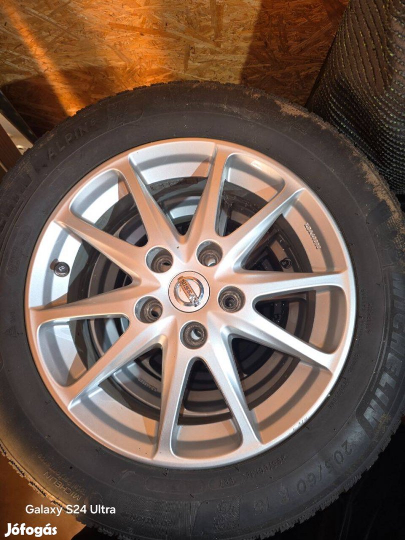 Micheli Alpin 6 téligumi alufelnin, nyomásszenzorral, Nissan Leaf ZE1