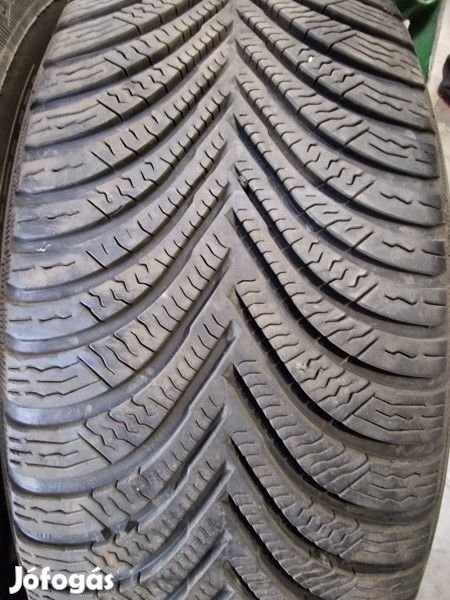 Michelin 205/55R16 ALPIN5 5mm DOT15 használt gumi HG13198 téli