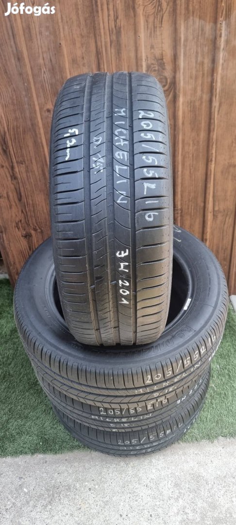 Michelin 205/55 R16 5mm 2015-ös Nyári Gumiabroncs 4db #201