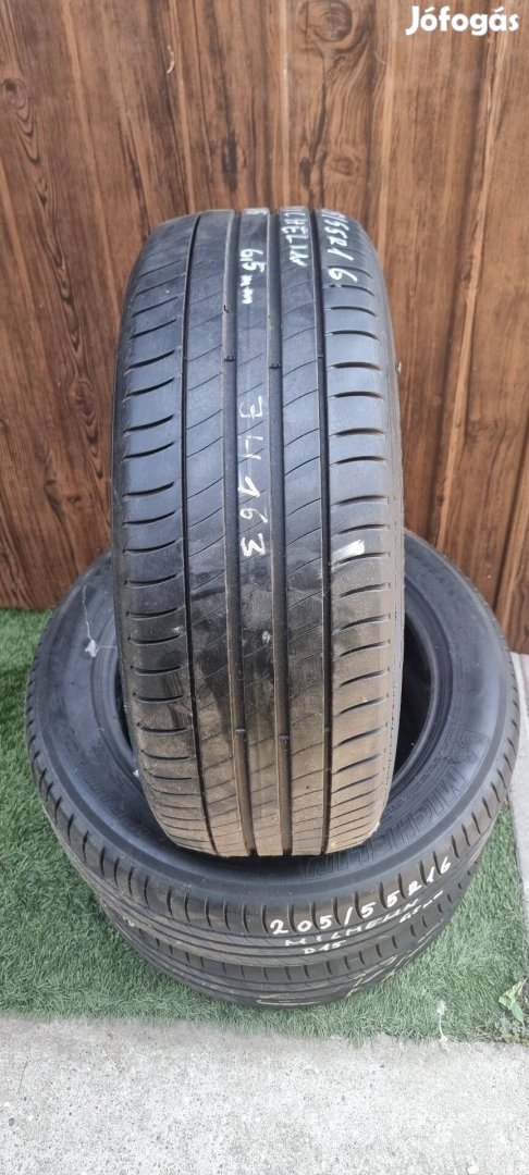 Michelin 205/55 R16 6,5mm 2015-ös Nyári Gumiabroncs 3db #163