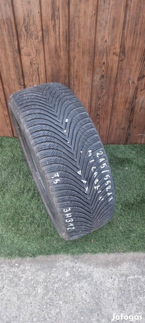 Michelin 215/55 R17 7,5mm 2017-es Téli Gumiabroncs 4db #312