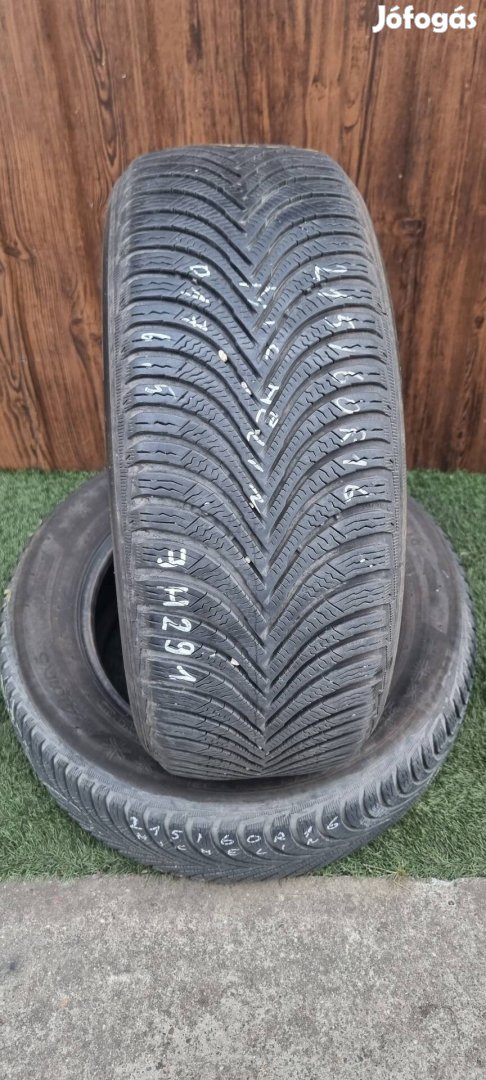 Michelin 215/60 R16 6,5mm 2017-es Téli Gumiabroncs 2db #291