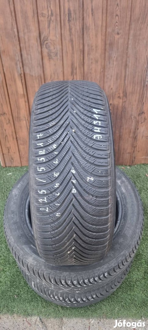 Michelin 225/55 R17 7mm 2016-os Téli Gumiabroncs 3db #311