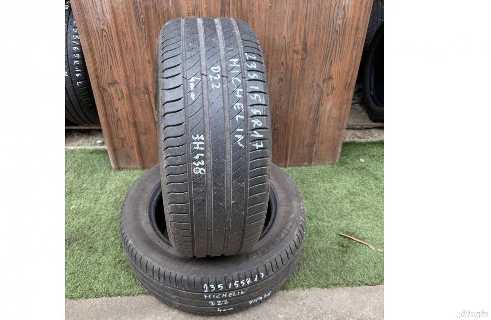 Michelin 235/55 R17 4mm 2022-es nyári gumiabroncs 2db #438