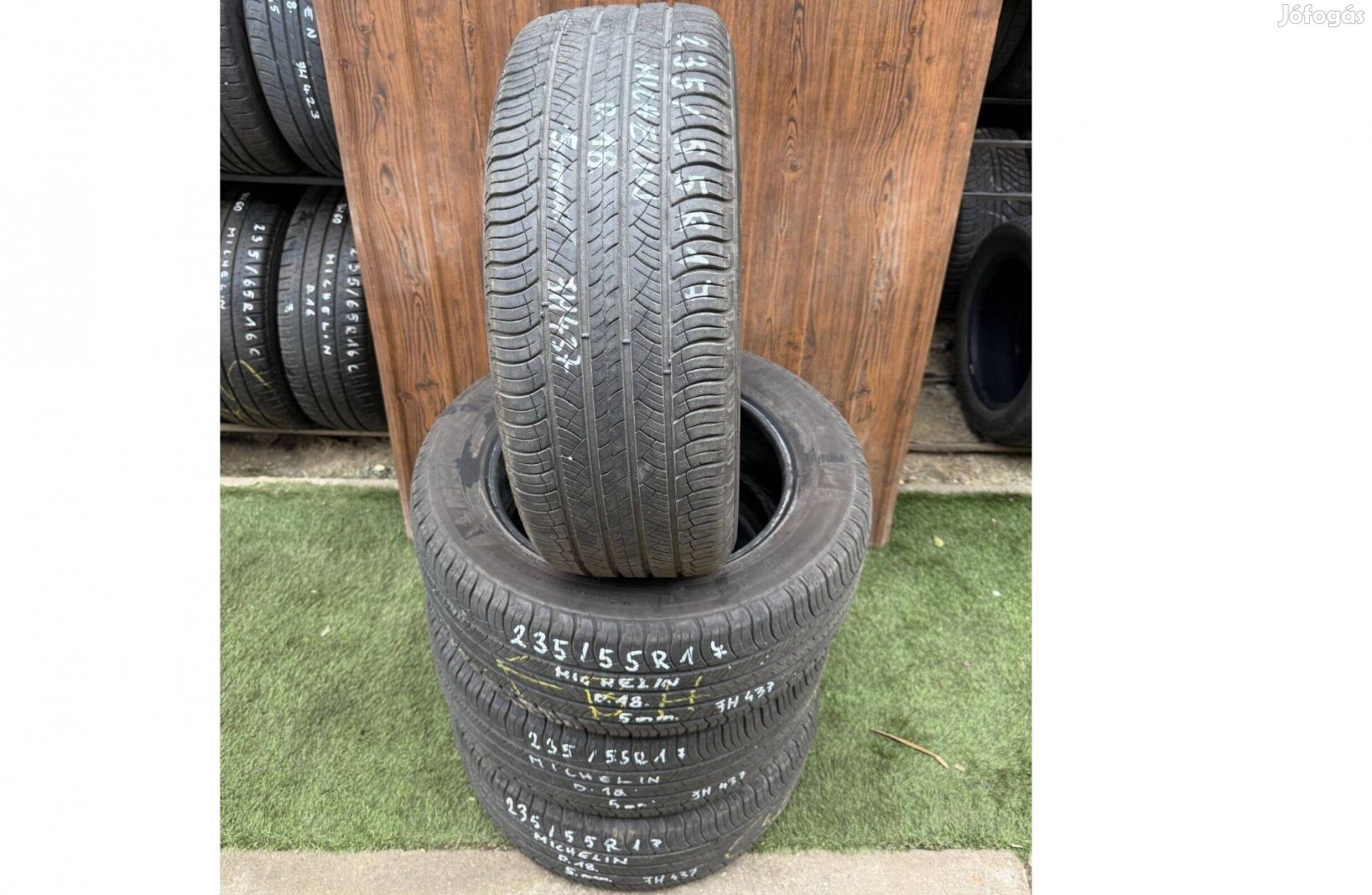 Michelin 235/55 R17 5mm 2018-as nyári gumiabroncs 4db #437