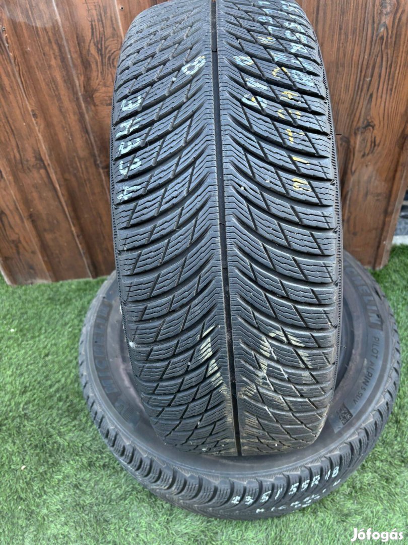 Michelin 235/55 R18 8mm 2019-es Téli Gumiabroncs 2db #334