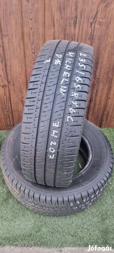 Michelin 235/65 R16C 7mm 2016-os Nyári Gumiabroncs 2db #207