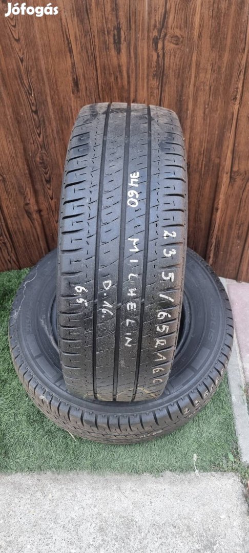 Michelin 235/65 R16C 7mm 2016-os Nyári Gumiabroncs 2db #60