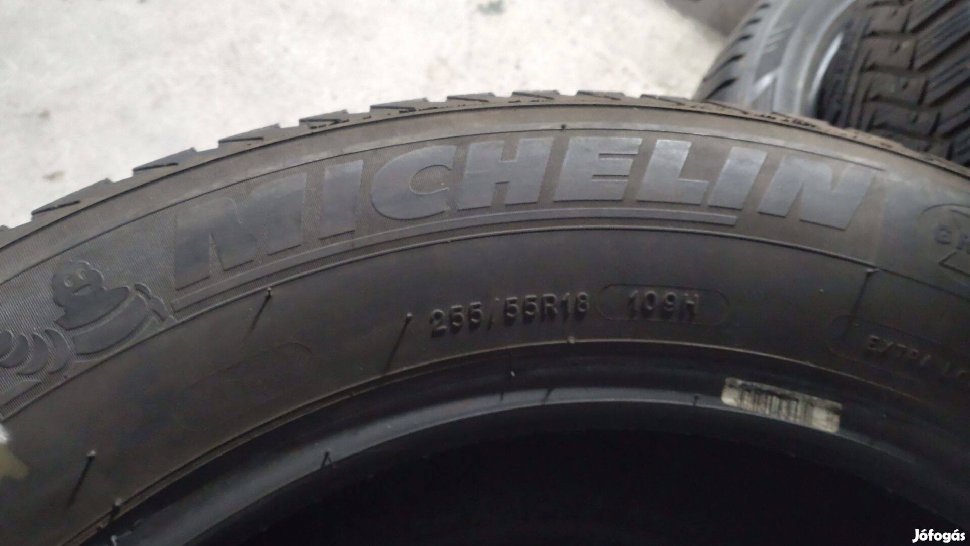 Michelin 255/55R18 használt téli gumiabroncs (2db)