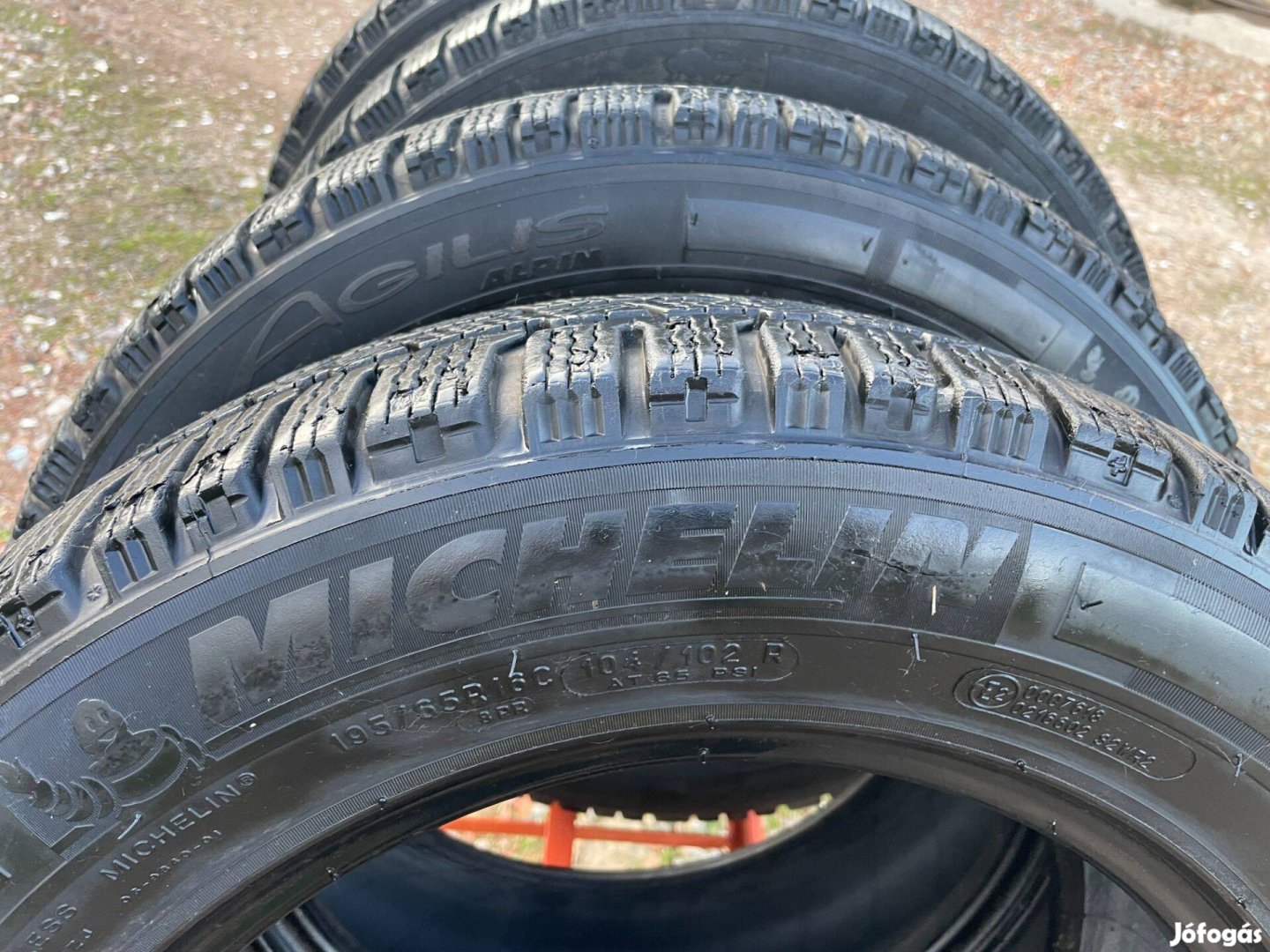 Michelin Agilis 195/65 R16C Téli Gumi, gumiabroncs