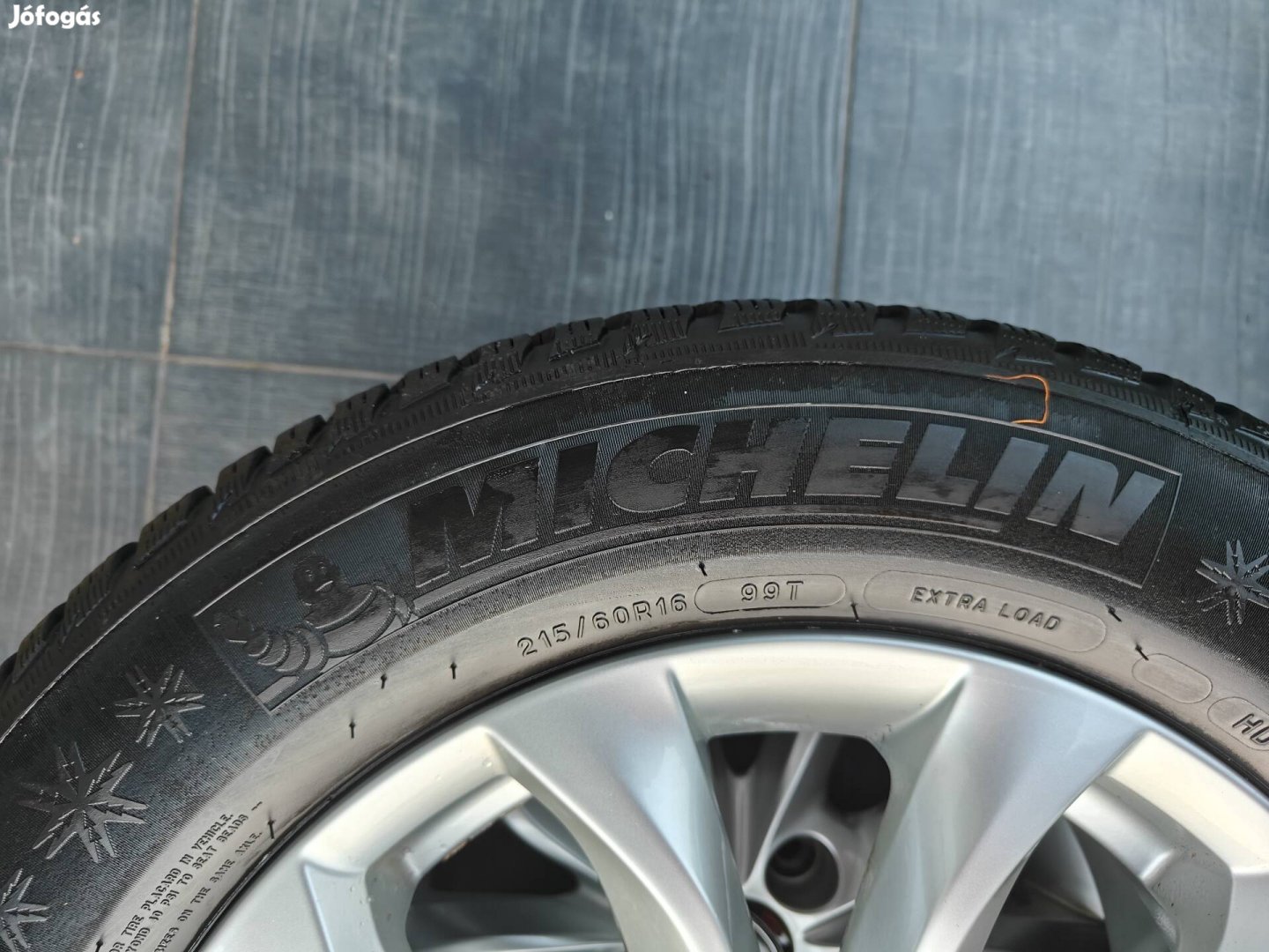 Michelin Alpin 5 215/60 r16 téli gumi, 80%-os állapotban