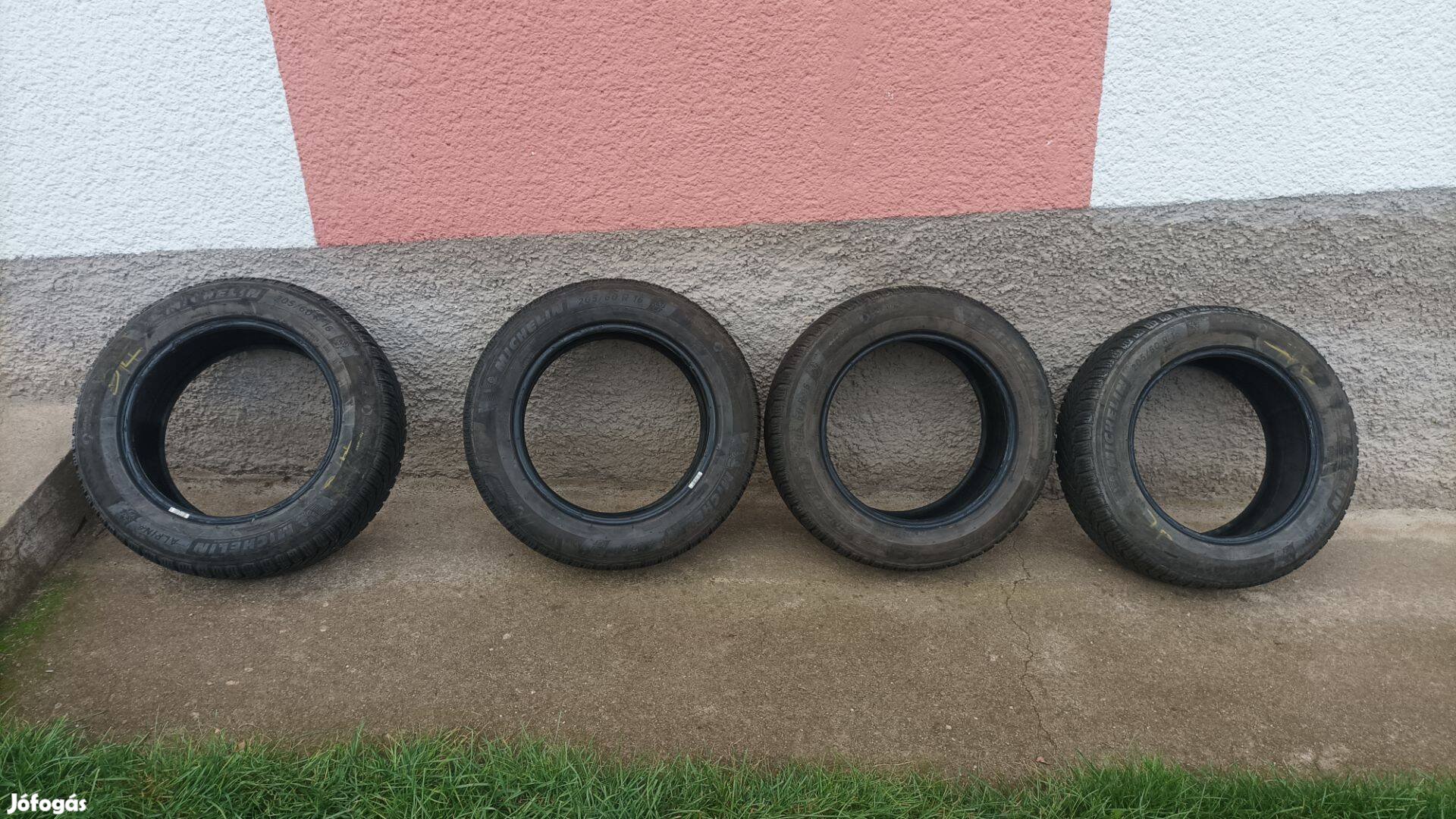 Michelin Alpine 6 205/60R16 8mm profilmélység garnitúra (4db)
