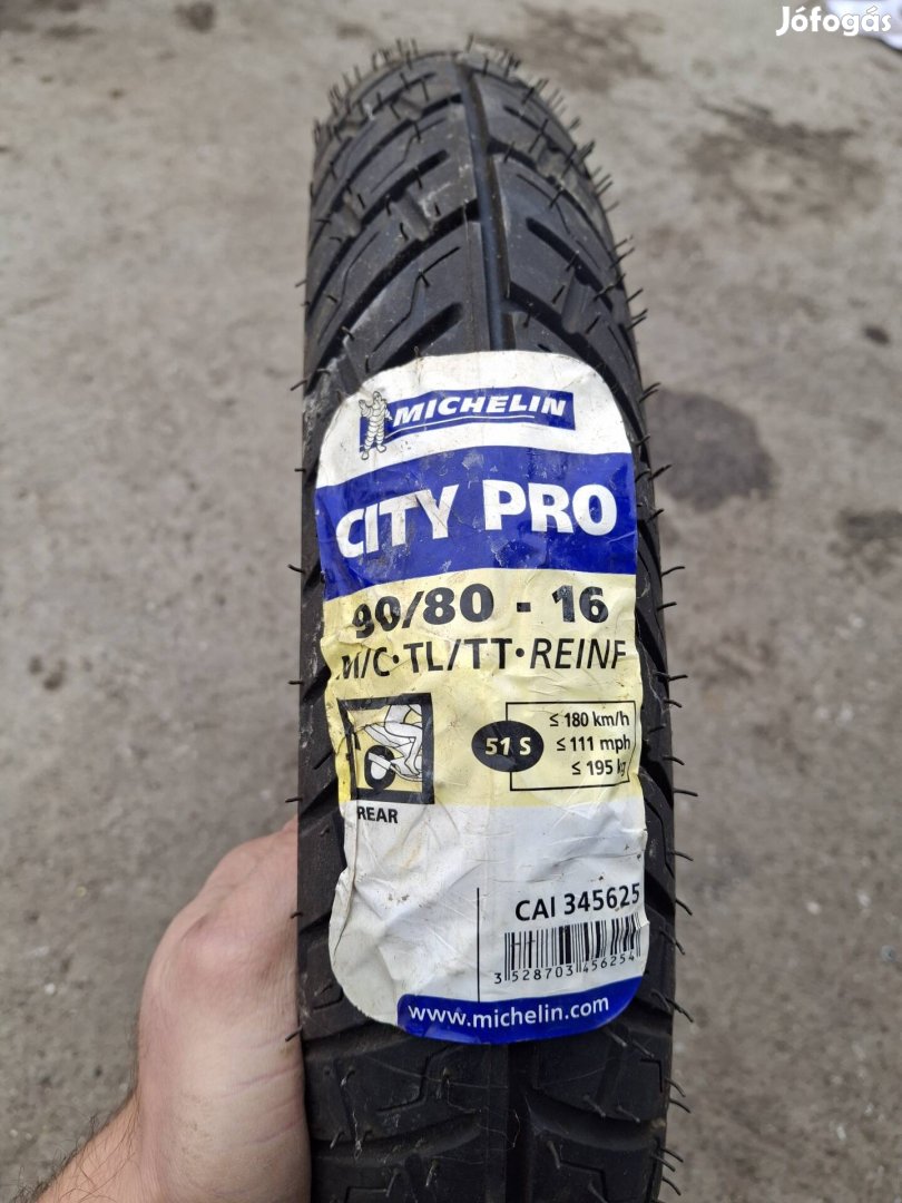 Michelin City Pro 90/80-16 új motorkerékpár gumi 