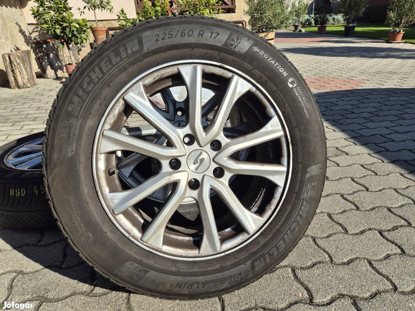 Michelin Pilot Alpin 5 SUV 225/60 R17 - dot3321 + Alufelni