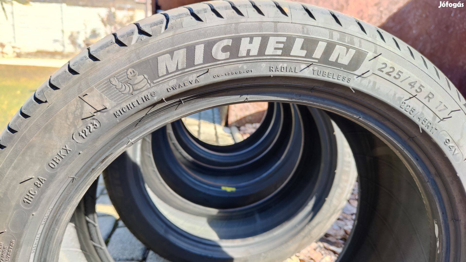 Michelin Primacy4 használt nyári gumi (225/45 R17)