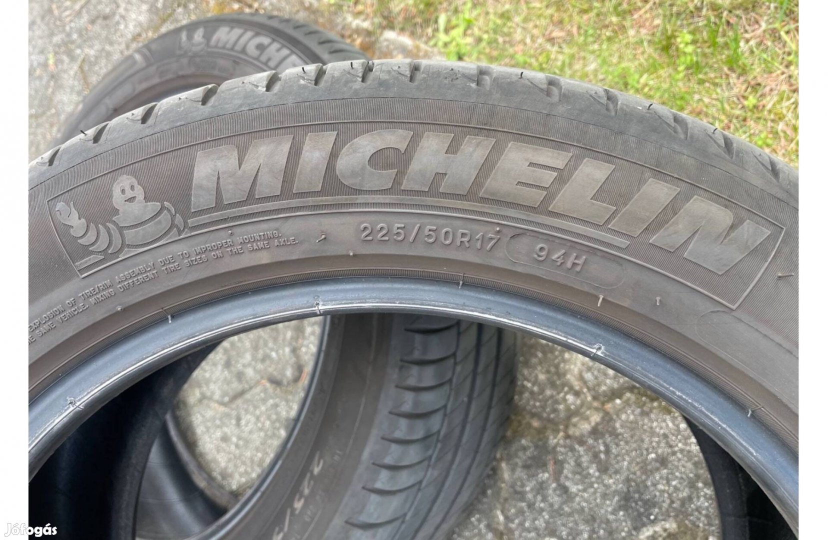 Michelin Primacy 3 225/50R17 94H 2 db nyári gumi