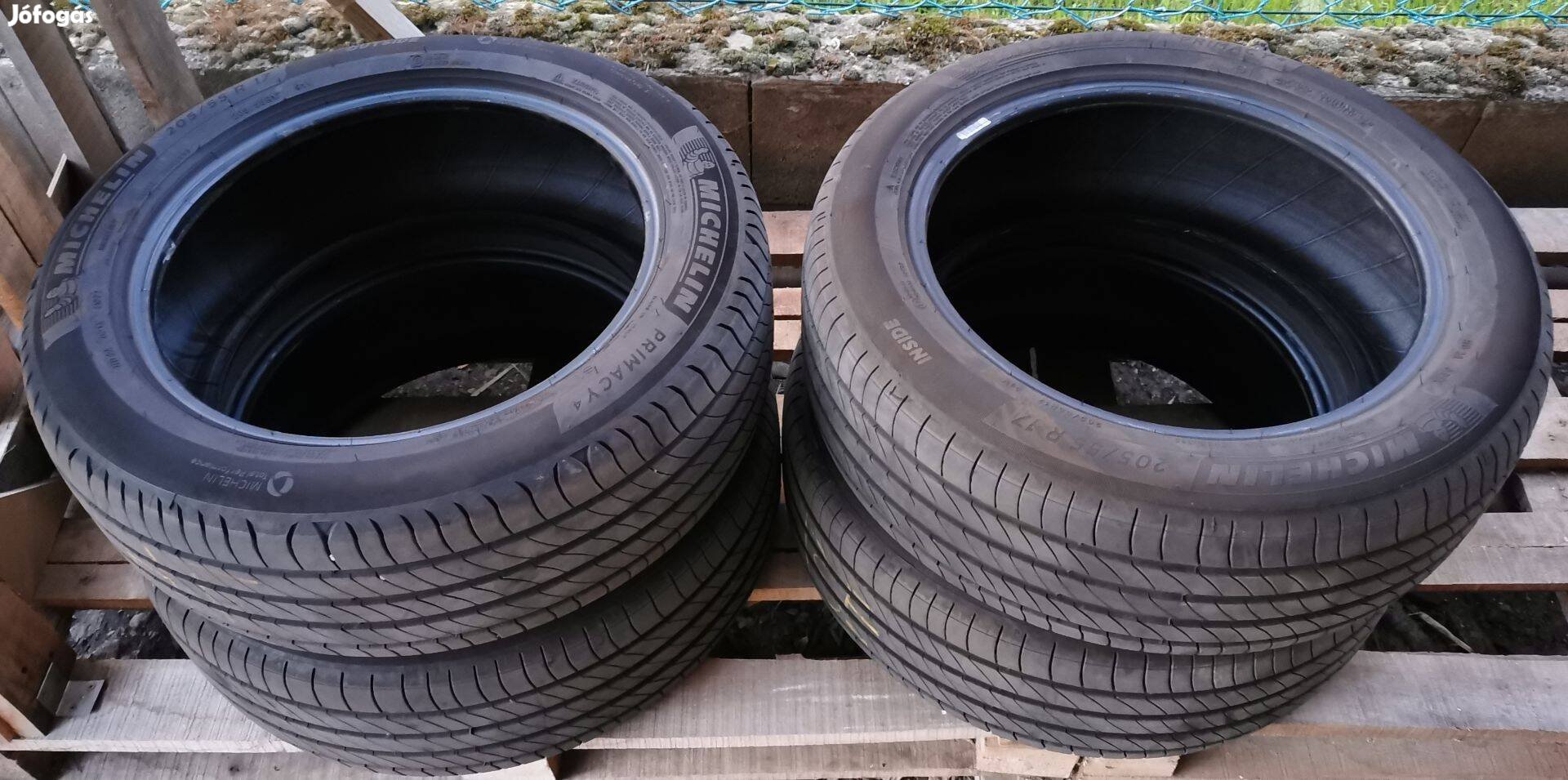 Michelin Primacy 4 205/55 R17 4 db újszerű nyári gumi eladó