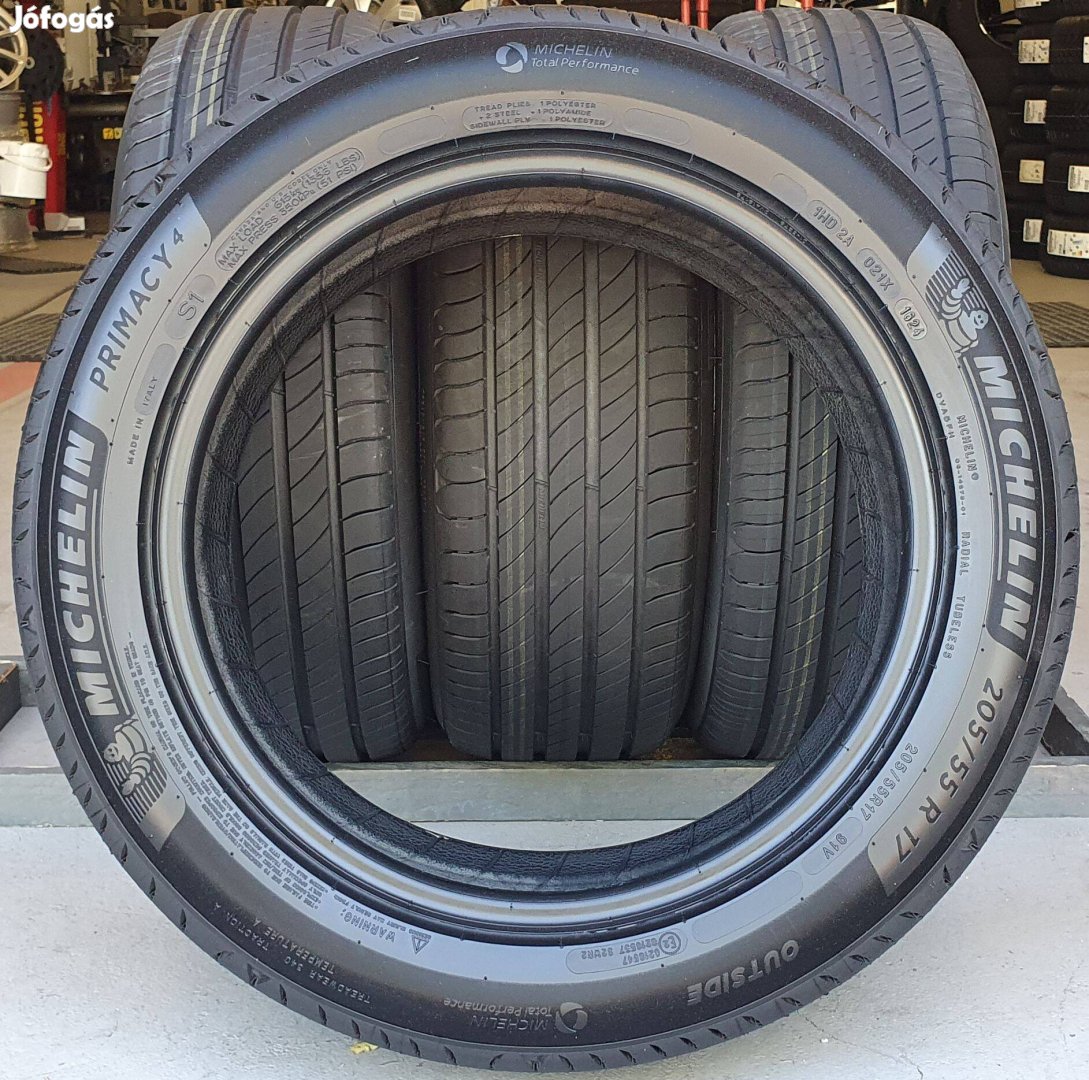 Michelin Primacy 4 205/55 R17 Új/Demó nyári gumi 4db 2024. /G273