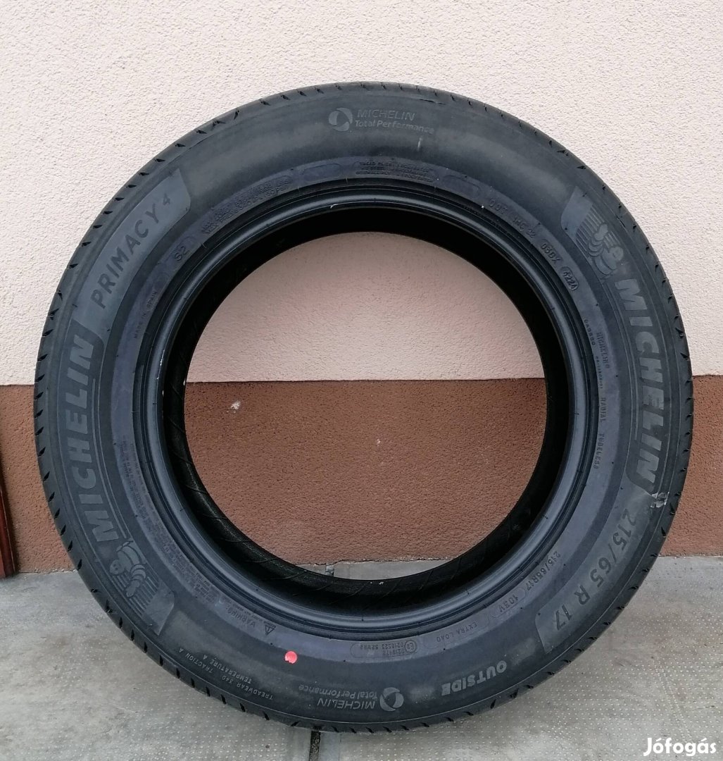 Michelin Primacy 4 215/65 R17 új nyári gumiabroncs