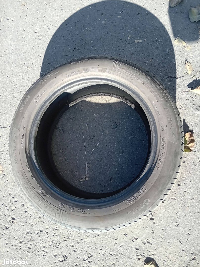 Michelin Primacy 4 91V Nyári gumiabroncs 205/55 R17 (2020/10)