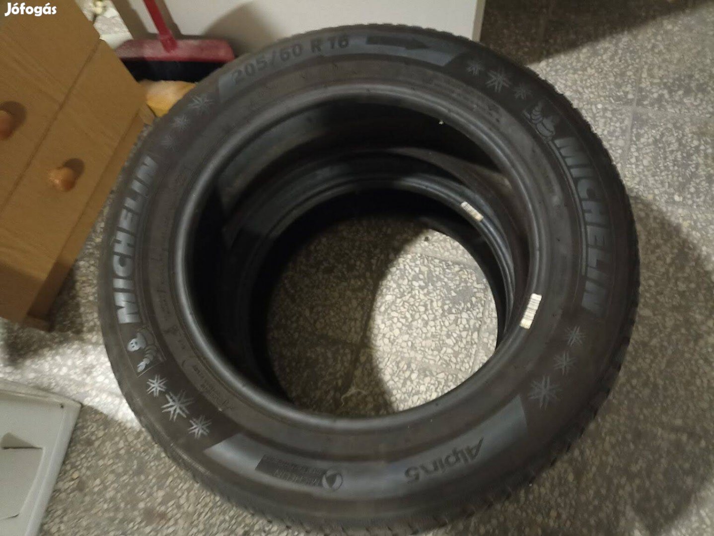 Michelin alpin 5 téligumi 205/60/16