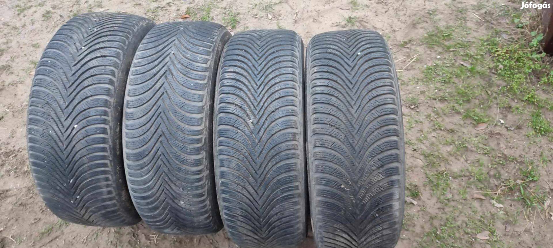 Michelin használt téli gumik eladók 4db 215/60 R16