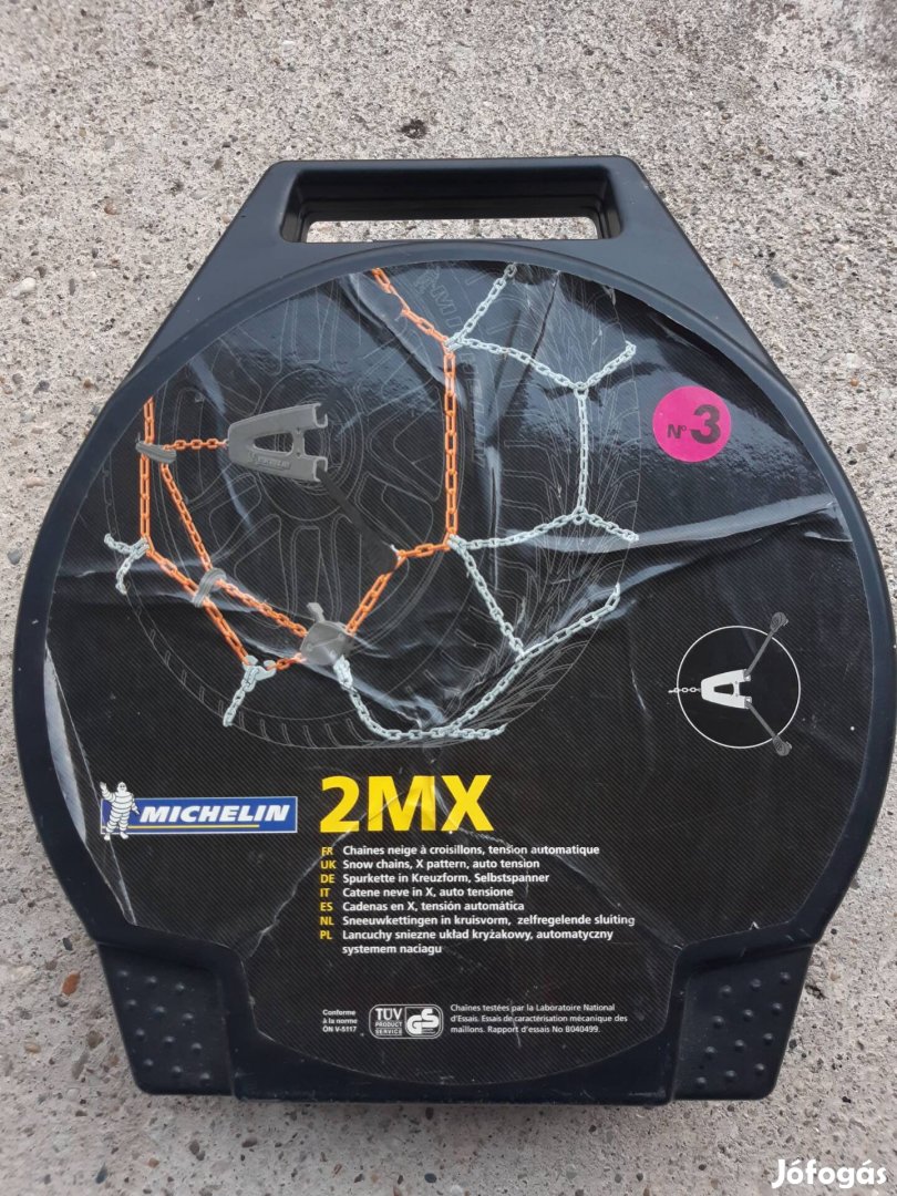 Michelin hólánc, új, sosem használt eladó.