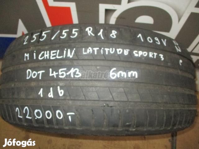 Michelin latitude sport3 nyári 255/55r18 109 v tl 2013