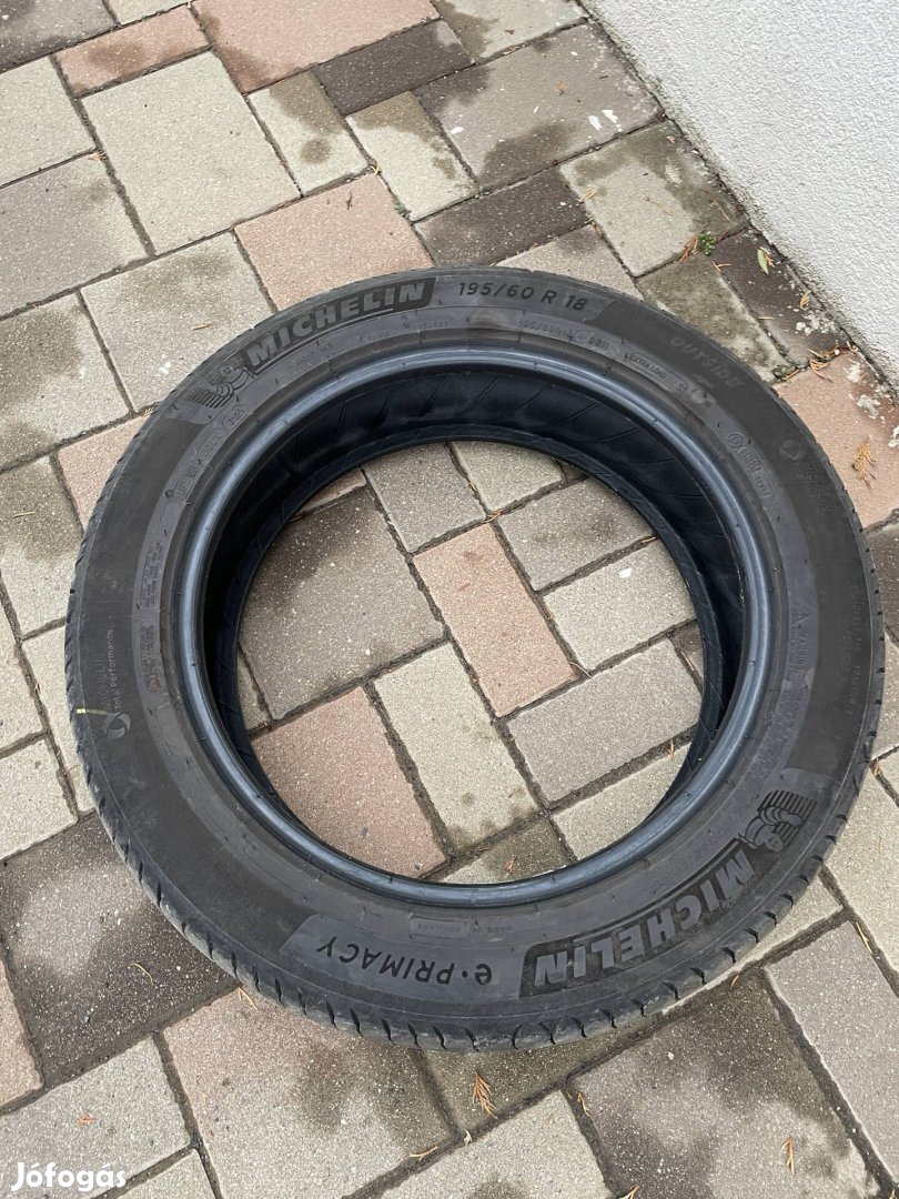 Michelin nyári gumi 195/60 R18 1szezont 4db