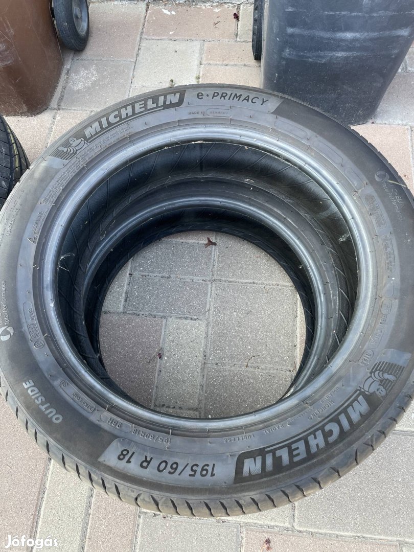 Michelin nyári gumi abroncs 4db újszerű 196/60 R18