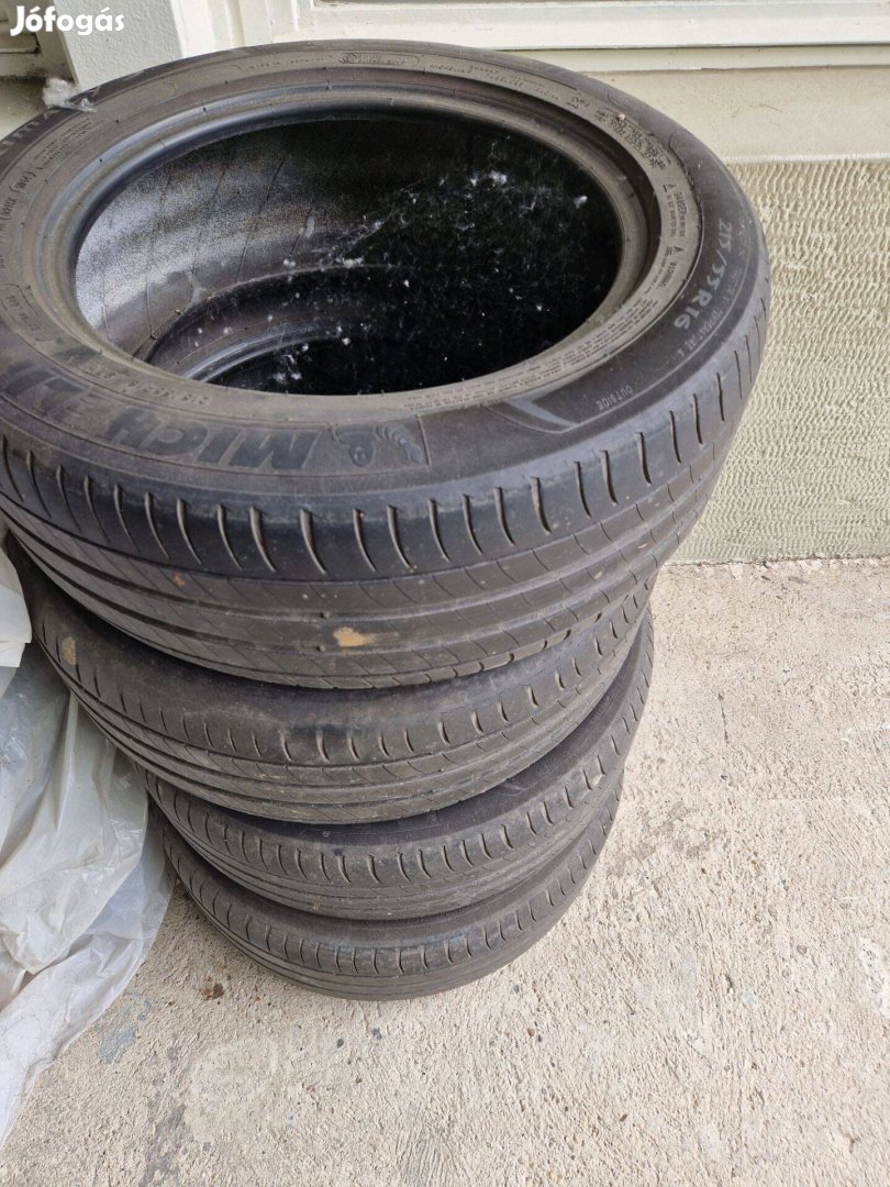 Michelin nyári gumi szett 215/55R16-20000Ft