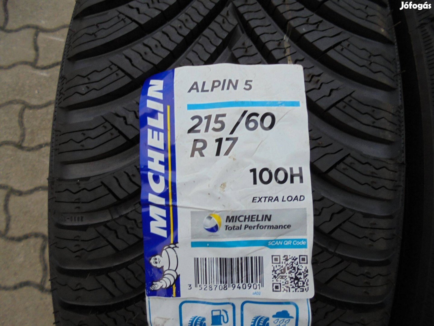 Michelin vadi új 17-es téli gumi 2 db eladó