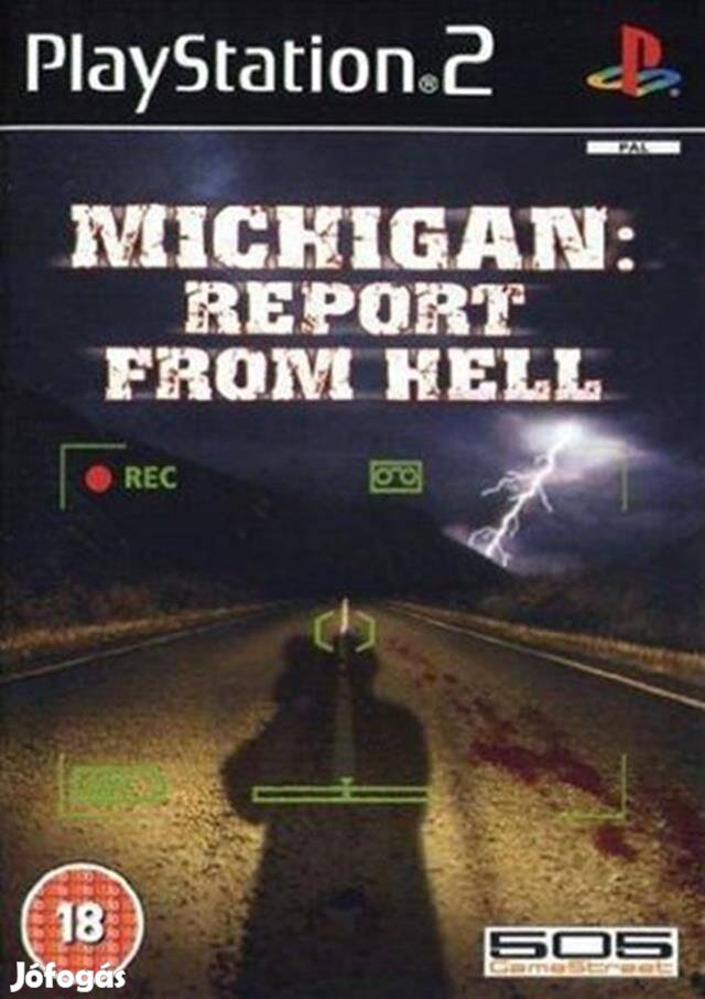 Michigan, Report From Hell (18) (UK Packaging) eredeti Playstation 2 j