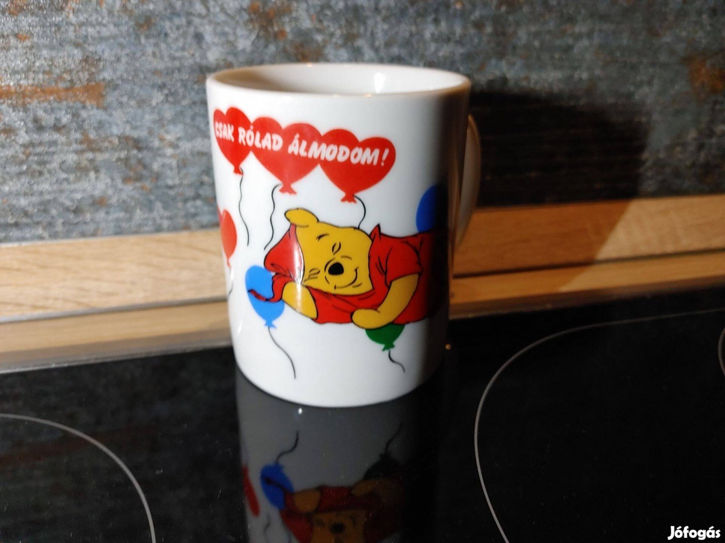 Mici mackós bögre Winnie Pooh csak rólad álmodom
