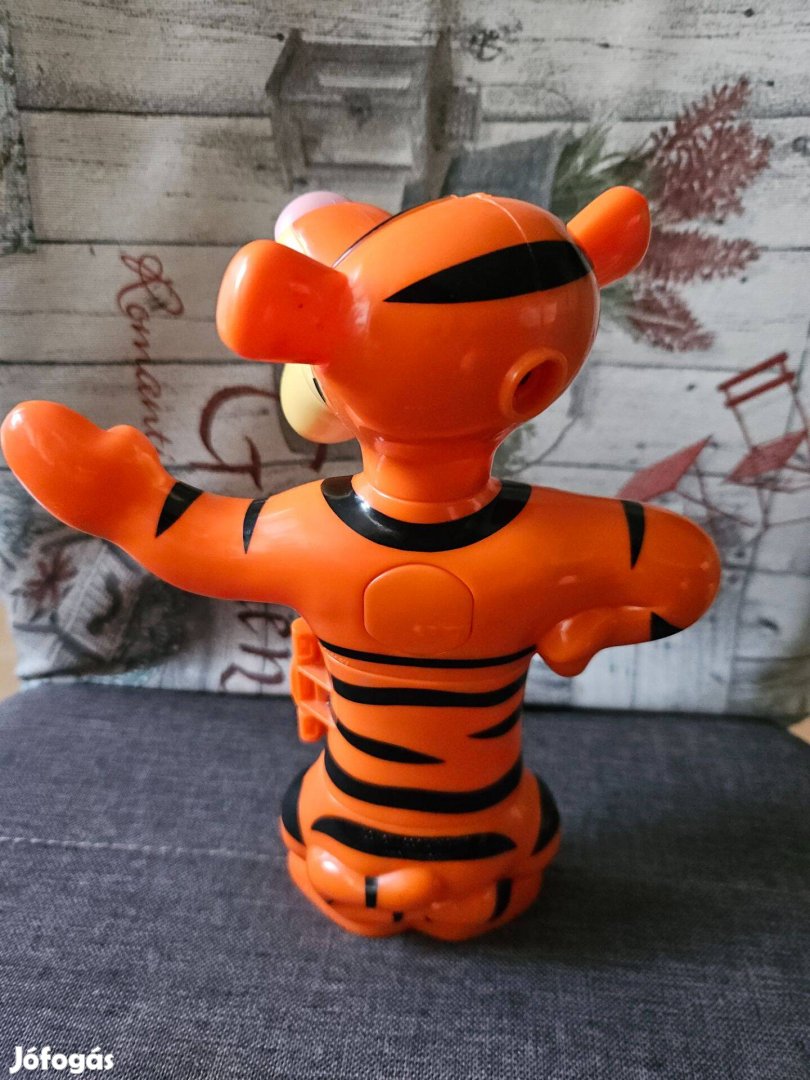 Micimackó Tigris retro játékfigura 26 cm, szétszedhető