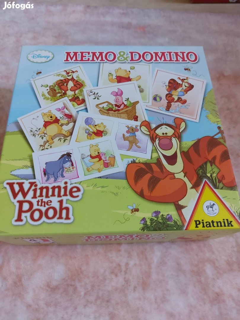 Micimackó memória és dominó
