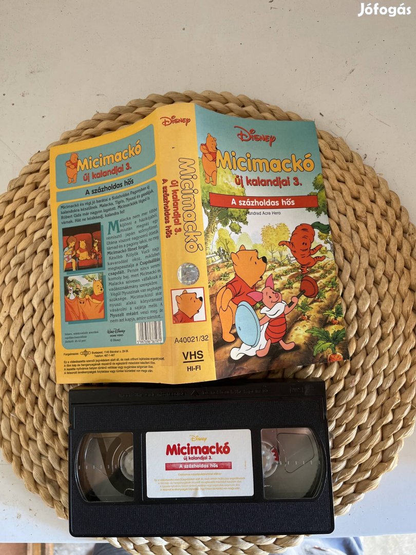 Micimackó vhs