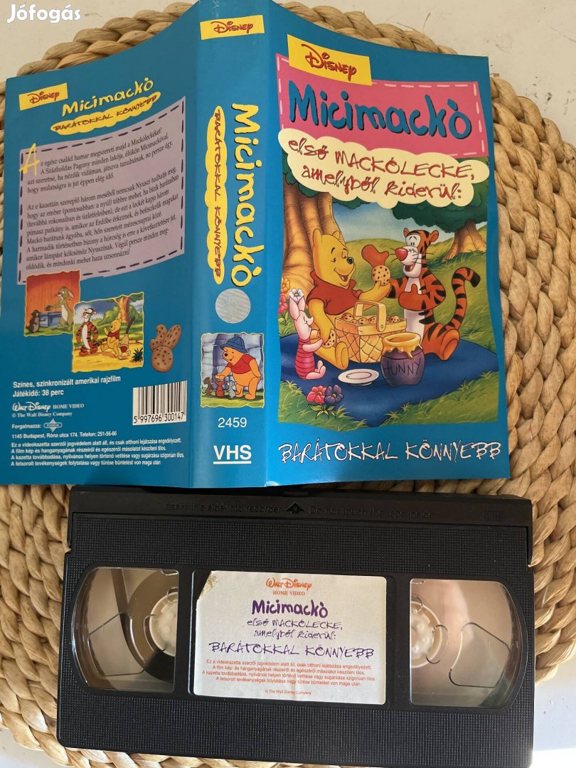 Micimackó vhs