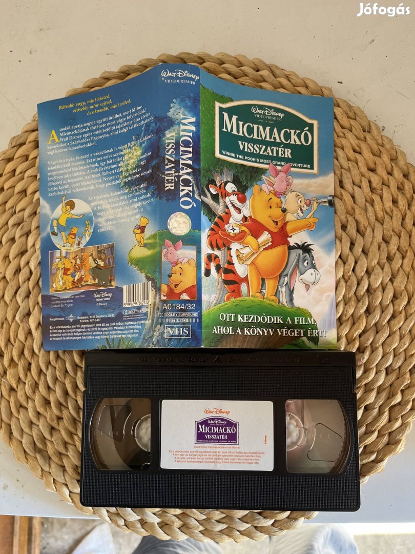 Micimackó vhs