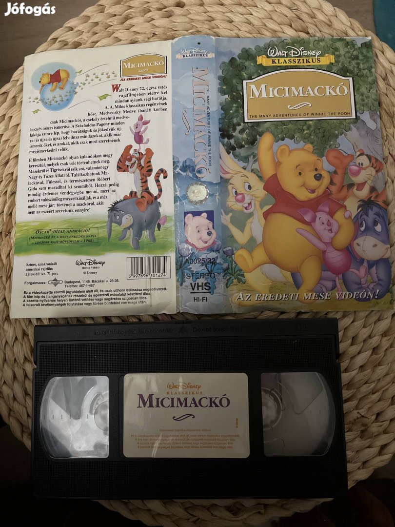 Micimackó vhs r