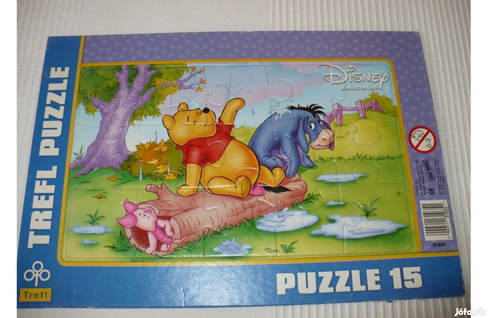 Micimackós lap puzzle