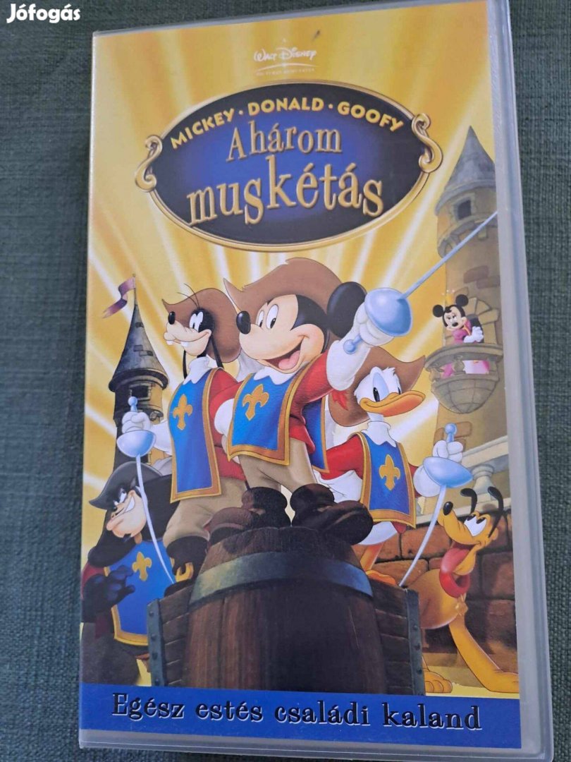 Mickey-Donald-Goofy: A három muskétás VHS