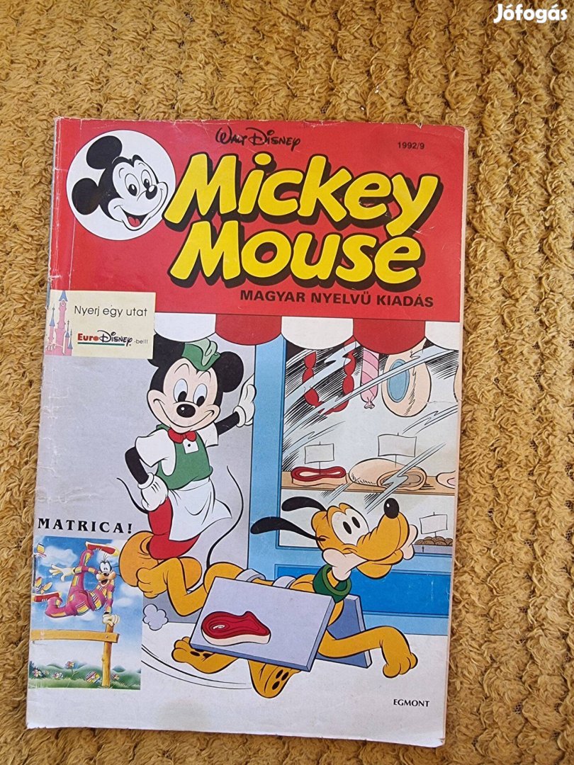 Mickey Mouse 1992/9 képregény