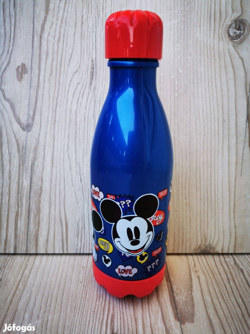 Mickey Mouse Műanyag BPA mentes kulacs 560ml Új!