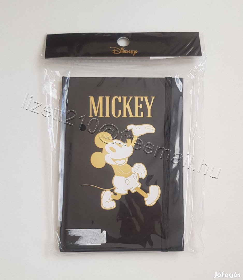 Mickey Mouse füzet napló vadonatúj bontatlan csomagolás