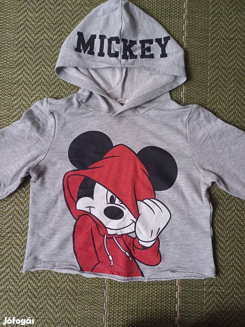 Mickey Mouse mintás pulover 146/152-es méretű