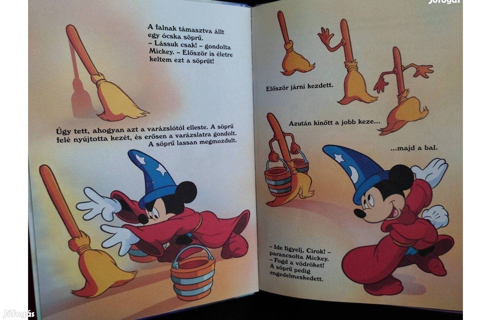 Mickey, a varázslóinas - Walt Disney mesekönyv