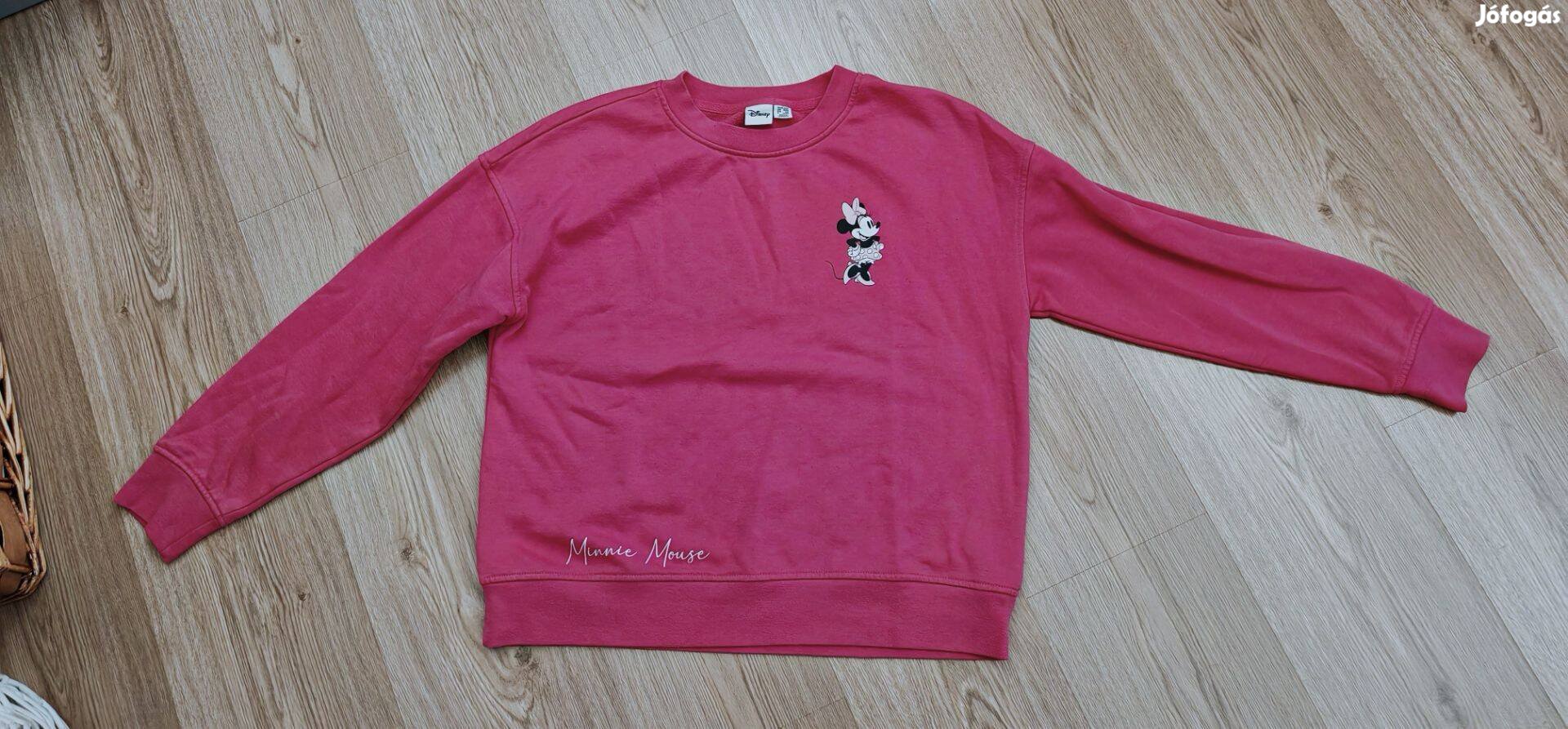Mickey disney pamut pink női pulcsi