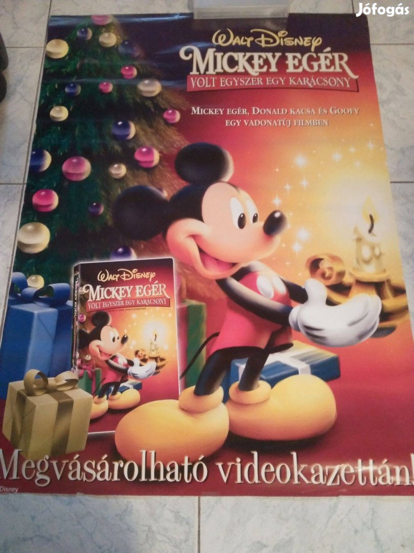 Mickey egér- volt egyszer egy karácsony plakát