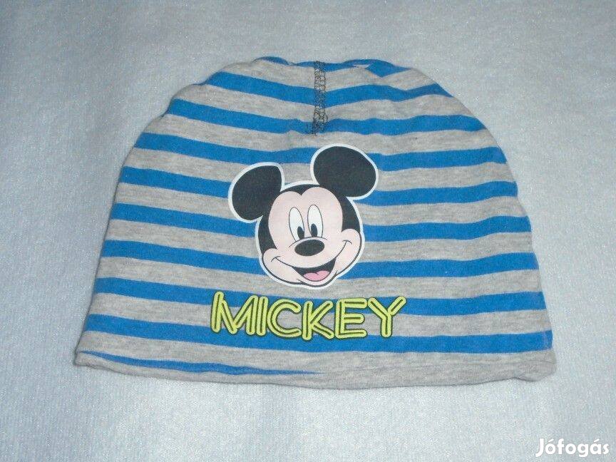 Mickey egér mintás pamut sapka 9-12 hó (méret 80) Disney Baby